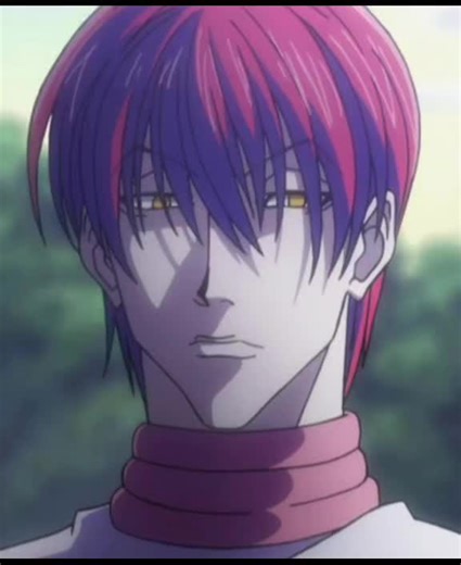 that hair gel gotta go... #hxh #hunterxhunter #hairgel #hisoka #gon #chrollo #funny #joke #putitdown