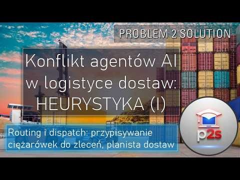 2a AI vs AI w logistyce dostaw: Heurystyka planowania zleceń