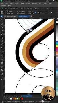 This CorelDRAW Technique is Insanely Easy - Frame Design #designtips #coreldraw #beginnersfriendly