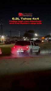 774K views · 10K reactions | 6.2L Tahoe 4x4 Holley high ram Manifold and fuel system upgrade•#houston #racing #4x4 #tahoe #chevy #trokiando #viral #fyp #holley #siquemacuh #motorsport | KHP Performance & Tuning | Facebook