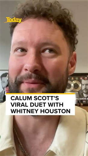 57K views · 2K reactions | Calum Scott has put his own unique spin on Whitney Houston's iconic song 'I Wanna Dance With Somebody', with the blessing of the late singer's estate. ❤️ #9Today | TODAY | Facebook