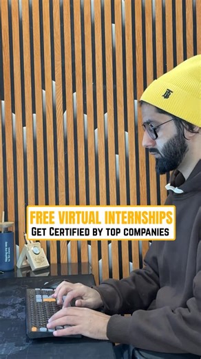 Free Virtual Internships 👨‍💻🎓 If you’re just starting out and don’t have any internships to showcase on your resume yet, don’t stress! ✅ You can complete these 3 virtual internships from top global companies: BCG (Boston Consulting Group) J.P. Morgan Deloitte 🕒 They take just 3-4 hours each to complete 📄 You’ll receive a certificate after completion 💯 Great to add on your resume and LinkedIn profile! These are completely FREE and available online. A great way to boost your profile with ZER