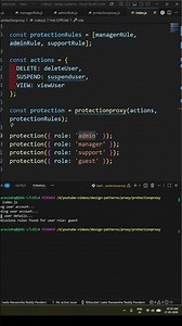 Protection Proxy Pattern in JavaScript 🔐
