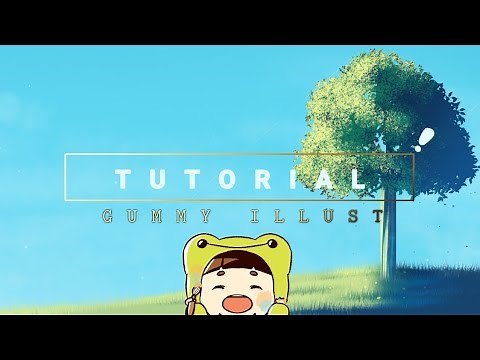 [Tutorial] Tree and Grass Tutorials | ibisPaint x