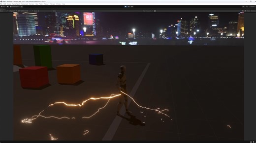 VFX Graph可交互闪电