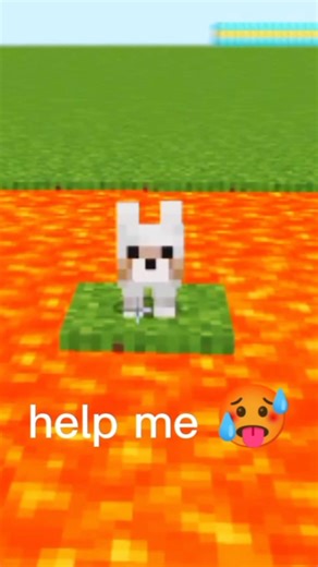 Puppy Stuck in Lava?! I Risked Everything to Save Him! 😱🔥 (Minecraft)”