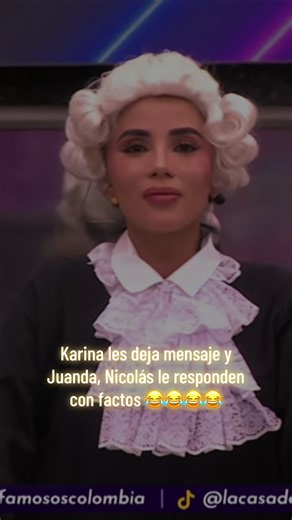 Karina les deja mensaje y Juanda, Nicolás le responden con factos 😂😂😂😂#LaCasaDeLosFamososCol #lacasadelosfamososcol3 #video #videoviral