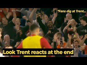 Liverpool fans singing 'Freed From Desire' at full time against Brighton was seen as a dig at Trent