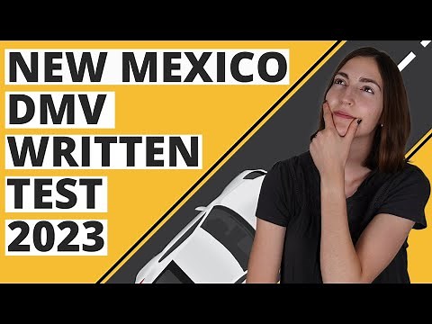 New Mexico DMV Written Test 2023 (60 Questions with Explained Answers)