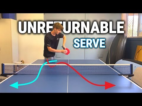 The Unreturnable Table Tennis Serve | Tutorial