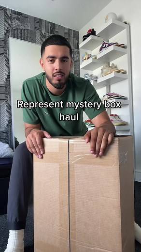 Unboxing Represent Mystery Box | Clothing Haul
