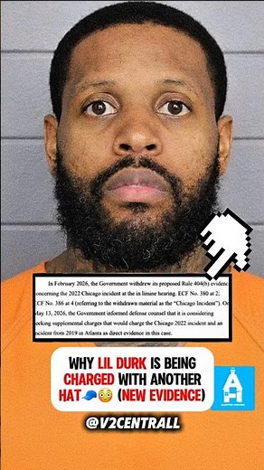 why Lil Durk is being charged with another hat🧢😳 (new evidence)
