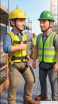 Full Body Harness Parts Explained | Work at Height Safety Training | Safety PPE 3D Animation