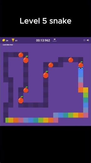 Level 5 Snake Game easy clear! #snake #gaming #gameplay