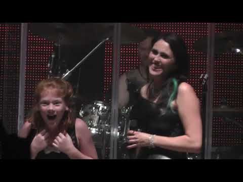 Within Temptation "Summertime Sadness" w/ young fan [Lana Del Rey] live 10/11/14 (8) Worcester, MA