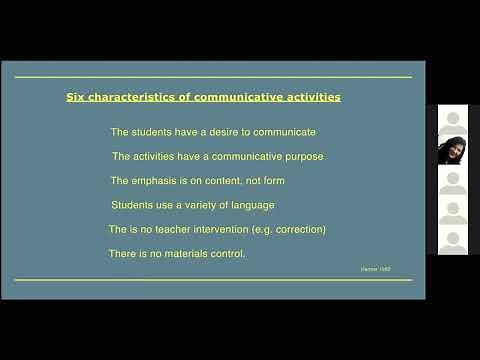 Communicative Activities and Speaking Tasks by Jeremy Harmer