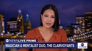 Mentalist duo The Clairvoyants stun Linsey Davis with 'mind-reading' abilities