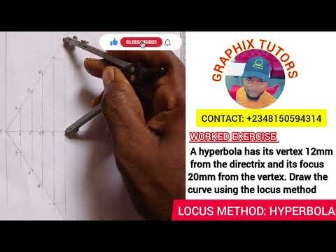 The Easiest Way to Construct a Hyperbola (Locus Method Explained
