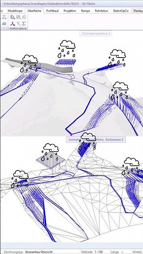 🌧️☔ Regen Sie Ihre Kreativität an! 😉 Allplan Add-On Oberflächengrafik