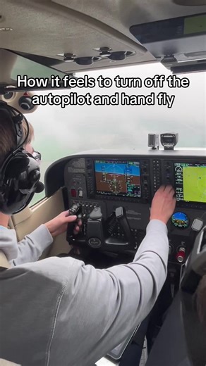 Experiencing the Thrill of Hand-Flying in Aviation