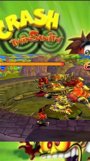 crash twinsanity. boss battle. playstation 2 retro gaming. #livegaming #crashbandicootnsanetrilogy #CrashBandicoot #crashtwinsanity #crashbandicoot4itsabouttime