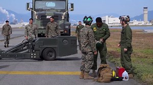 Marines offload live ordnance with VMFA-232 and MALS-12