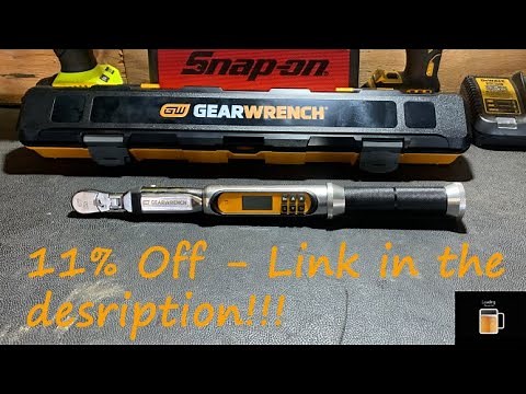 Gearwrench Digital Torque Wrench Full Review!