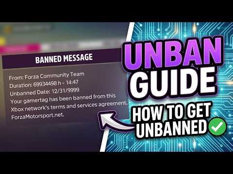How to get UNBANNED on FORZA HORIZON 5 (XBOX/STEAM/CRACKED) UNBAN DEVICE BAN!