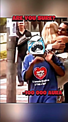 THE WORST AURA MOMENT💀||#shorts #trollface #aura #yobro762