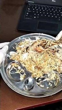 Spicey Biryani Eating 🍗| Relaxing Food Sounds | Crispy Chicken Biryani ASMR