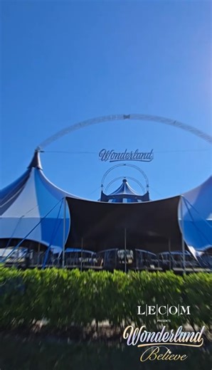 A winter wonderland is taking shape! ❄️✨ Our brand new big top is making incredible progress for Wonderland Believe! We are so excited to reveal our stunning new BLUE & WHITE big top! What do you think?! Book your tickets now and step into the magic! ➡️ WonderlandCircus.com Our team has been working hard to get everything built and ready for an extraordinary all new Wonderland experience you won't want to miss. This is more than a show; it's a new holiday tradition for you and your loved ones. W