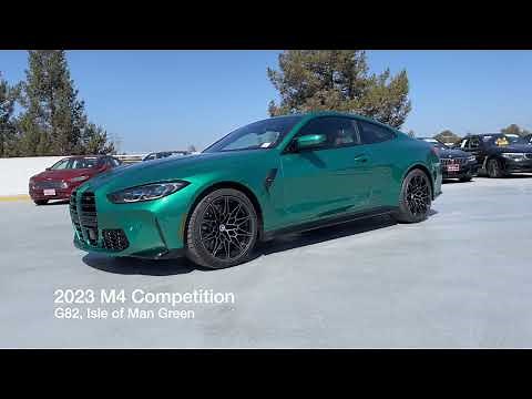 Tour the 2023 M4 Competition in Isle of Man Green | 4K