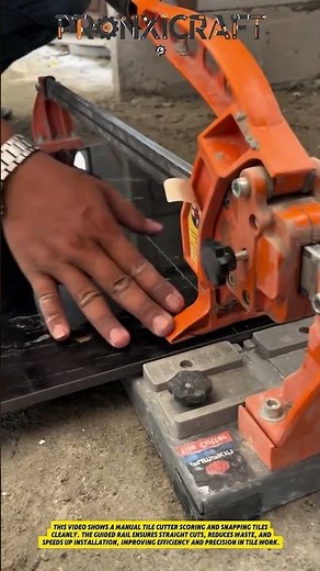 Tile Cutter Pro Technique | Perfect Straight Cuts Every Time