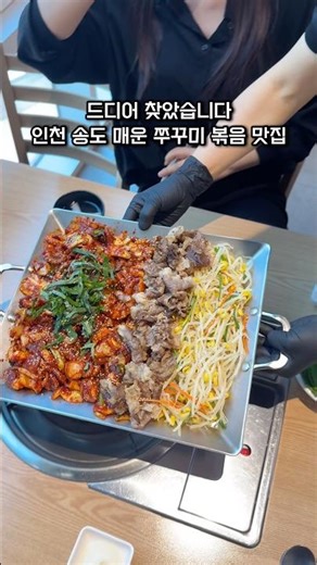 Dotgabi Buljjukkumi, a famous spicy stir-fried octopus restaurant in Incheon Songdo Smart Square