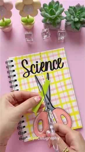 Easy Front Page Idea: Science ✂️