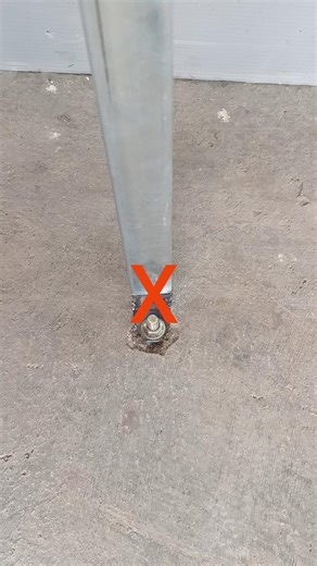 "The secret to efficiency: How to install canopy poles using Dinabol bolts that is rarely known.