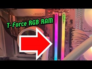 T-Force Delta RGB DDR5: Insanely Bright RGB RAM!