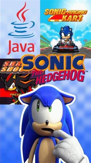 Los juegos JAVA de Sonic👀 | #sonic #juegos #sonicthehedgehog #shorts