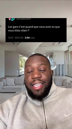 Quand est-ce que vous avez su que vous étiez vilain ? 😅😅 ##drole##funnyvideo##tdf##france##paris