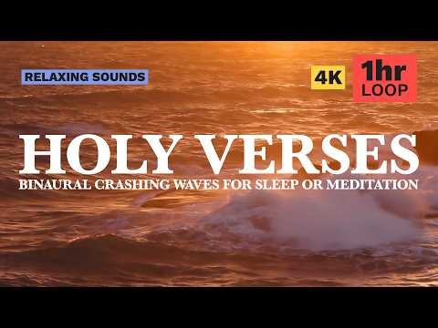 Gentle Ocean Waves & Verses on God’s Holiness | Pure Sea Sounds, Prayer & Meditation