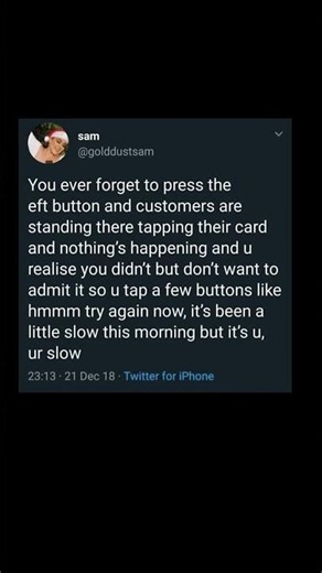 payment terminal delay moment | Subscribe for more #motivation 😊👍
