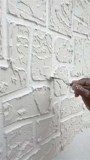 Stone type of bricks Wall Texture design making on House elevation #stonetexture #stoneblock