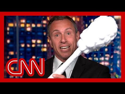 Chris Cuomo teases brother Andrew with giant test swab