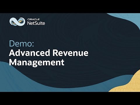 NetSuite Advanced Revenue Management: Demo