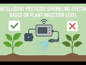 Intelligent Pesticide Sprinkling System Determined by the Infection Level of a Plant