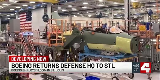 Boeing moves defense headquarters back to St. Louis, solidifying aerospace hub