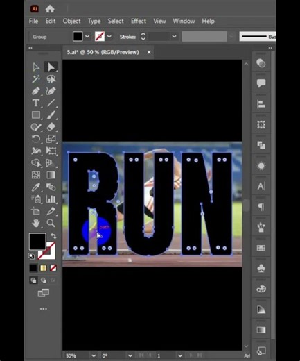 Mask Effect Illustrator Tutorial #Illustrator #MaskEffect
