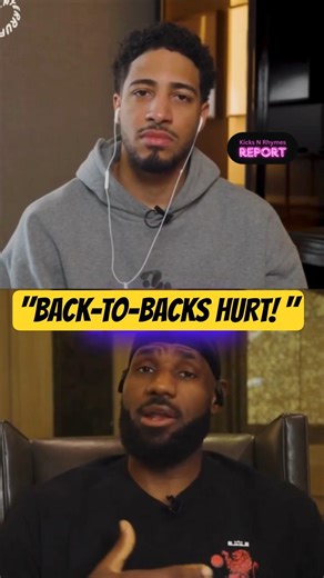 LeBron Breaks Down The Toll Of NBA Back-to-Backs! #lebronjames #tyresehaliburton #mindthegame #nba