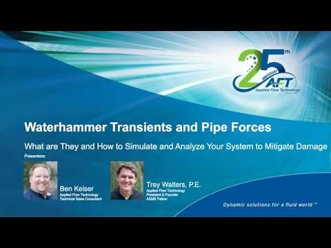 What are Waterhammer Transient Forces & How to Simulate and Analyze Your System