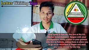 Letter Writing Tips | How To Write Letter To Your Parents In English Version ( High School Exam Question) #Letter #Essay #WritingTips Teacher: Royal Shafi | BEACH School